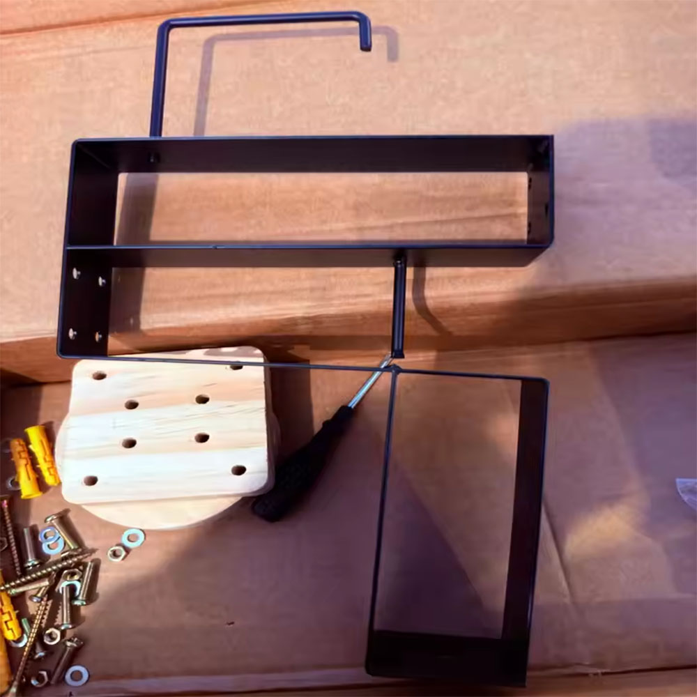 Sports Equipment Holder - 나무 오토바이 헬멧 홀더 벽걸이형 후크