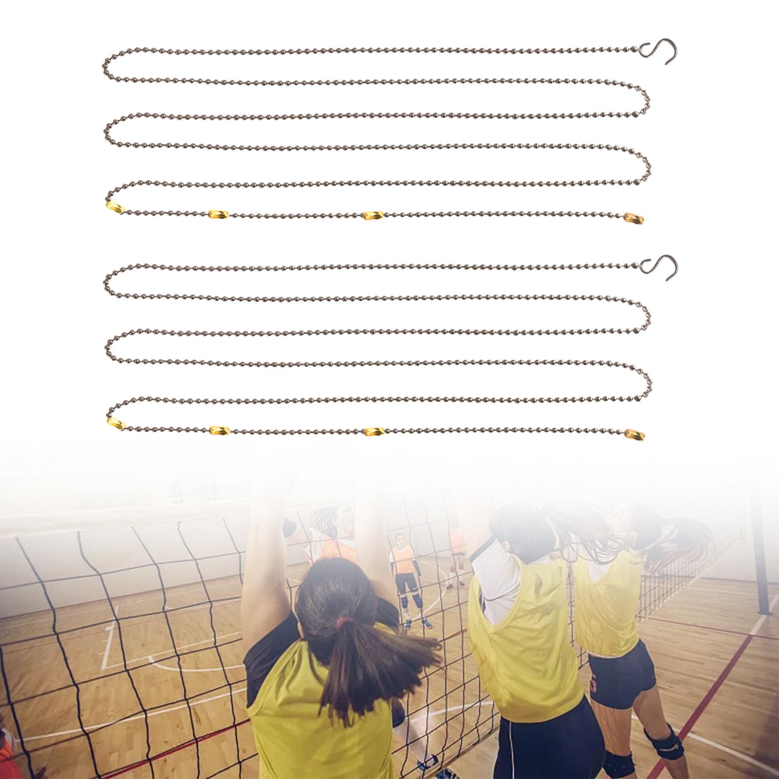 Sports Equipment In School - 경량 구리 배구 네트 측정 체인