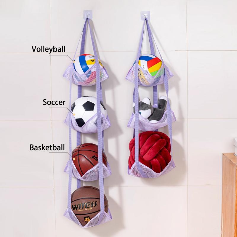 Sports Equipment Holder - 새로운 벽걸이형 볼 보관 가방 메쉬