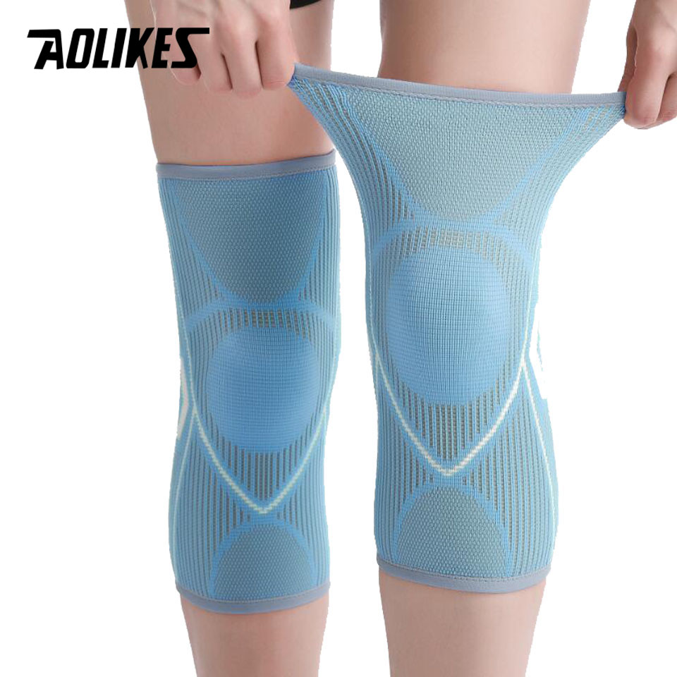 Volleyball Knee Pad - AOLIKES 탄성 무릎 패드, 스프링 지지대,