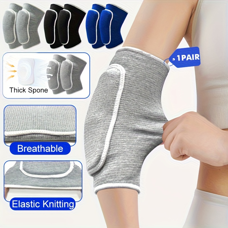 Volleyball Knee Pad - 1 쌍의 탄성 팔꿈치 패드 두꺼운
