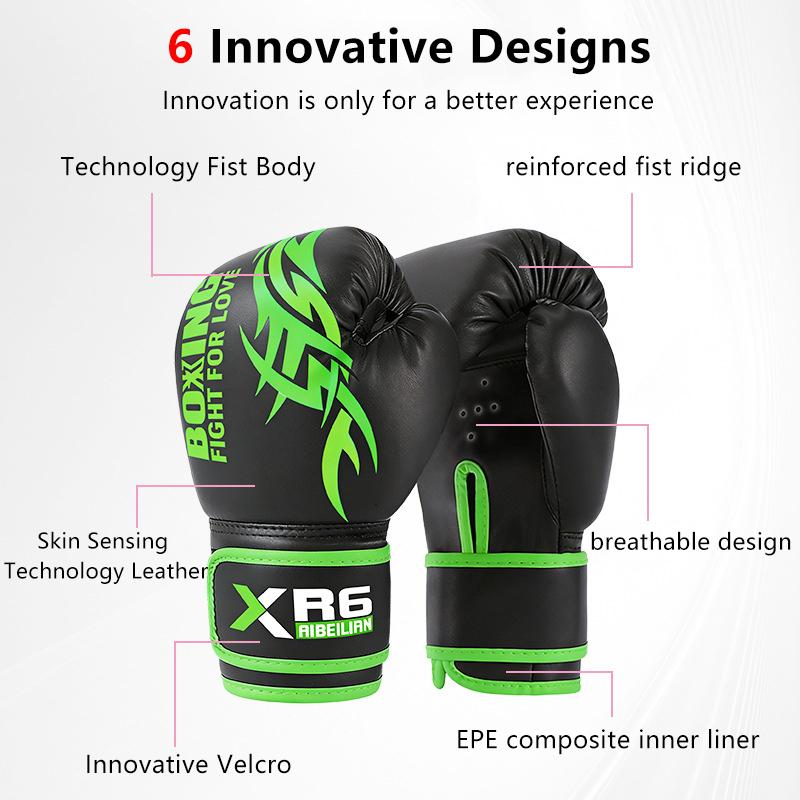 Boxing Glove Set - 도매 4/6온스 PU 통기성 아동용 성인용
