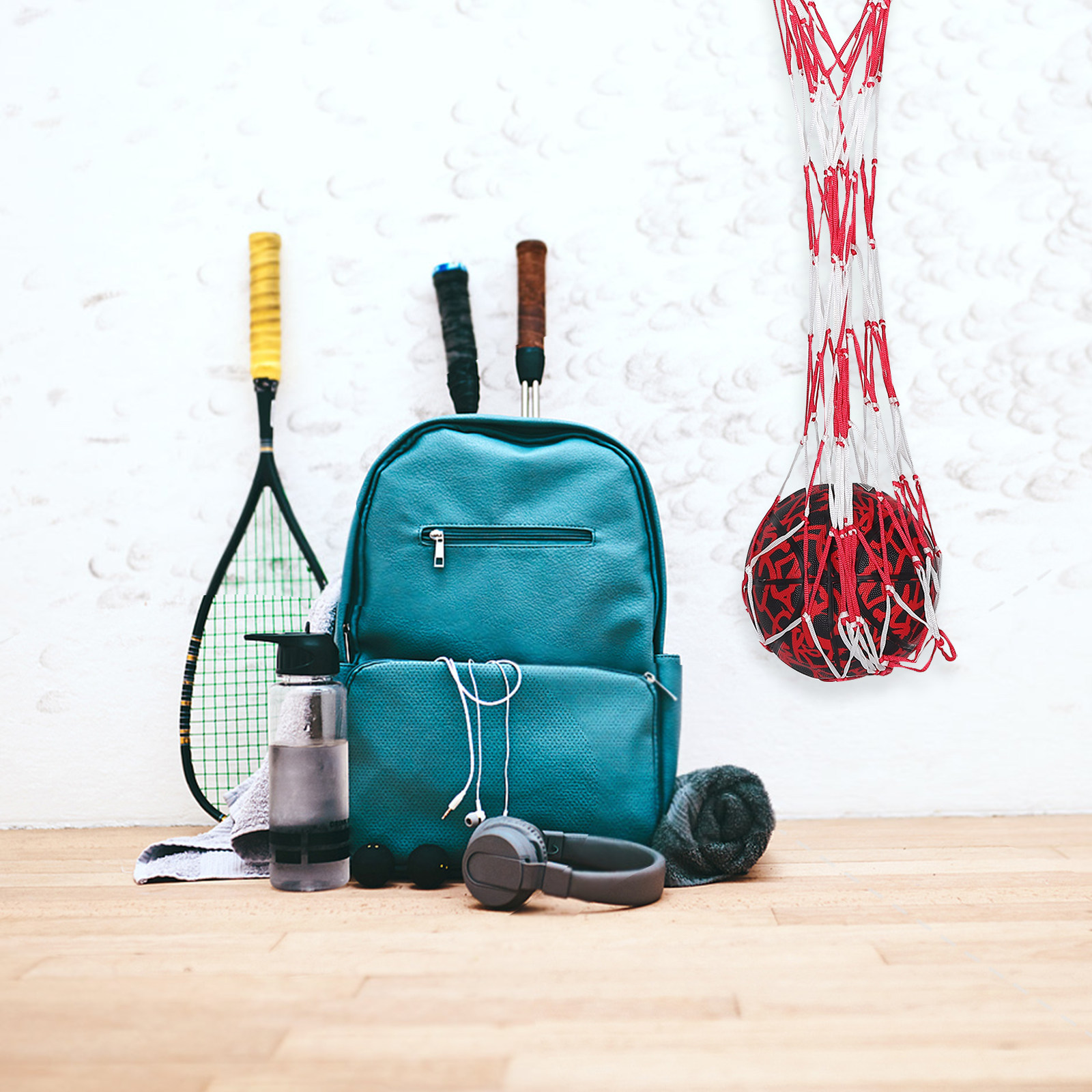 Sports Equipment Holder - 메쉬 볼 보관 가방 휴대용 운반