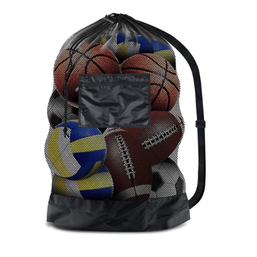 어깨끈이 달린 대형 메쉬 스포츠 가방, 농구, 배구,  - Sports Equipment Volleyball 리뷰 및 가격