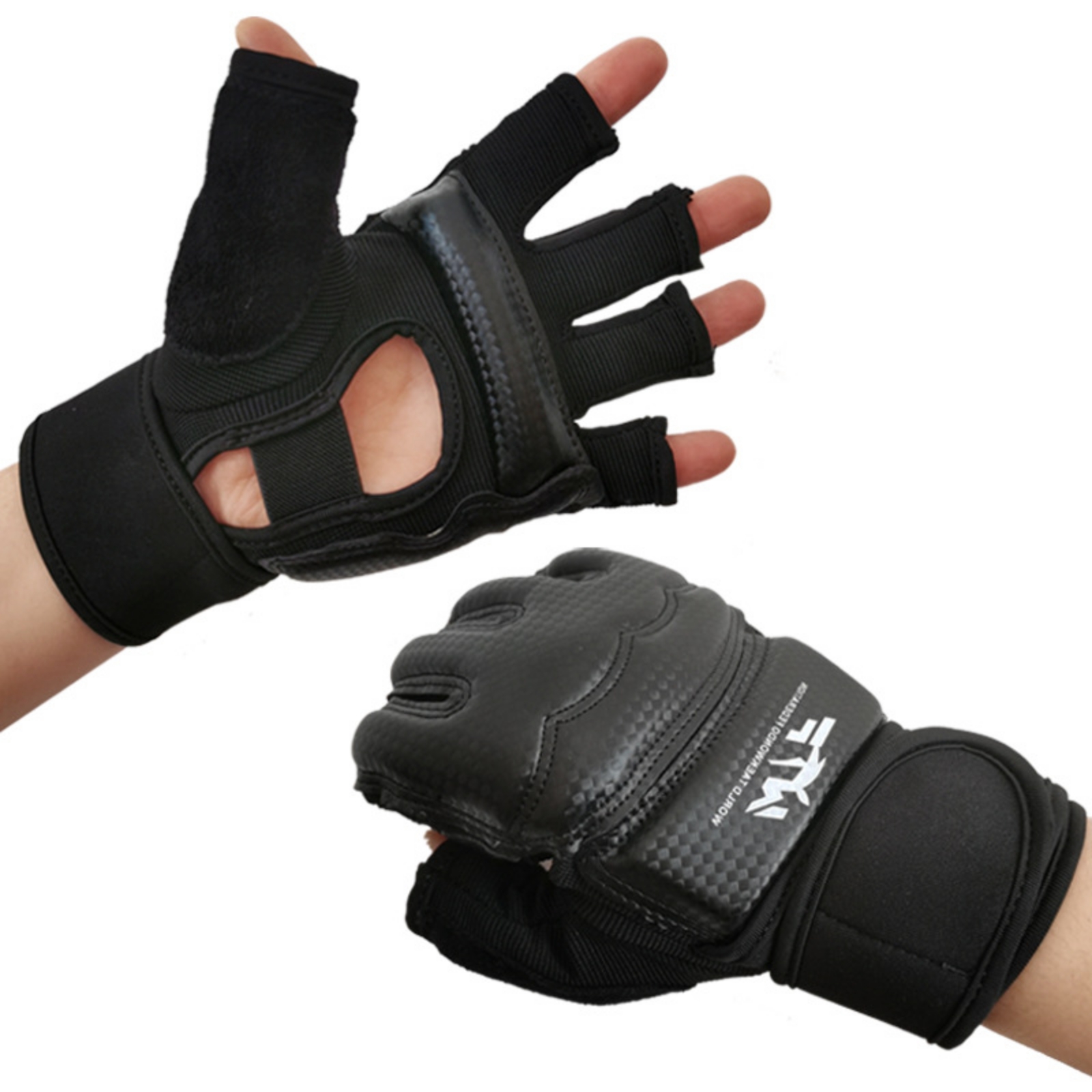 태권도 글러브 및 발 보호대 세트, 하프 핑거 글러브, - Boxing Glove Set 리뷰 및 가격