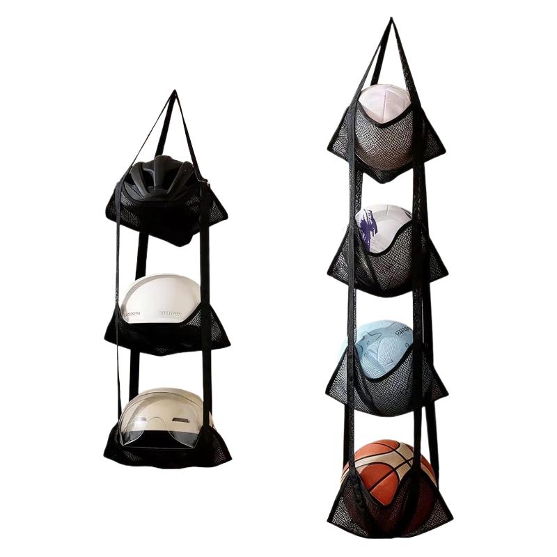 새로운 벽걸이형 볼 보관 가방 메쉬 포켓 정리함 농구  - Sports Equipment Holder 리뷰 및 가격