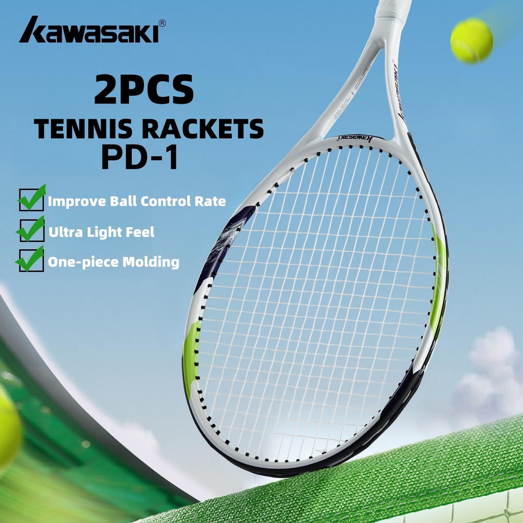 가와사키 라이트 테니스 라켓 세트 탄소 복합 라켓 세트 - Badminton Racket Carbon 리뷰 및 가격
