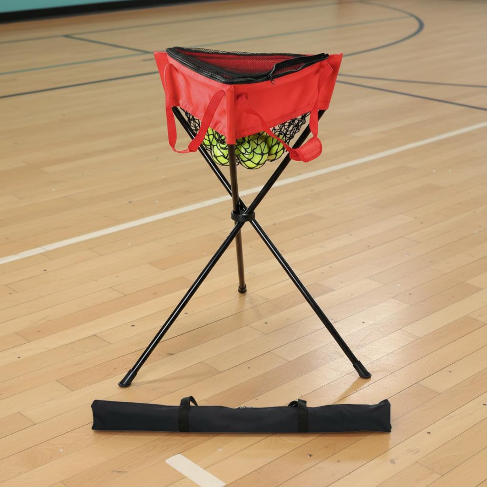 지퍼가 달린 볼 홀더 지퍼 잠금 삼각대 볼 홀더 스포츠 - Sports Equipment Training 리뷰 및 가격