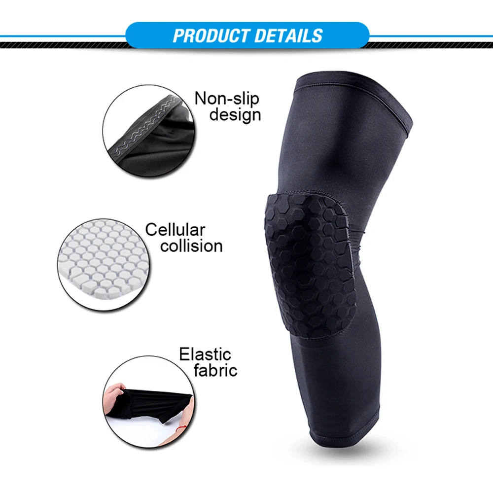 농구 무릎 패드, 배구 무릎 패드, 벌집 모양 충돌 방 - Volleyball Knee Pad 리뷰 및 가격