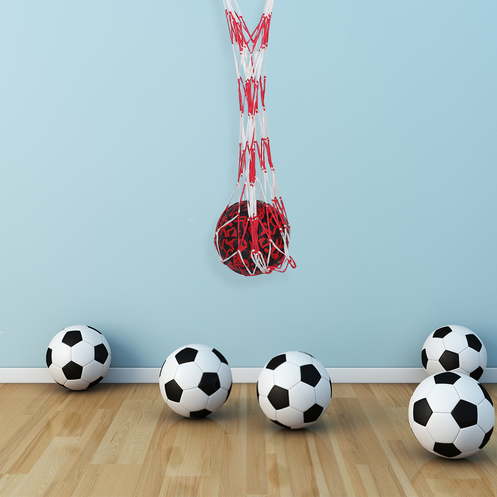 메쉬 볼 보관 가방 휴대용 운반 스트랩 농구 축구 배구 - Sports Equipment Holder 리뷰 및 가격