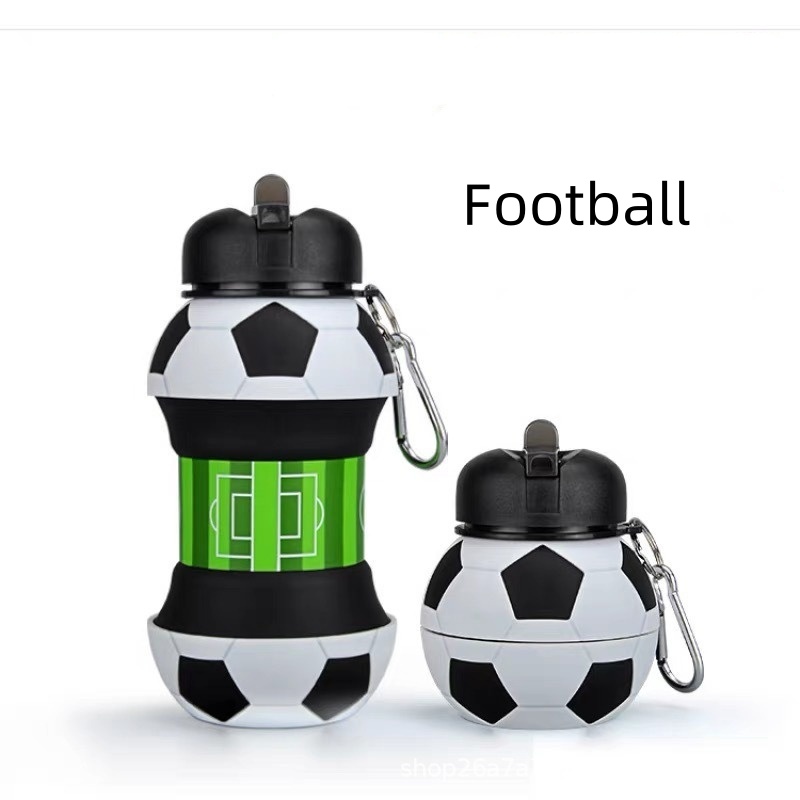접이식 물병 캠핑 컵 머그잔 야외 스포츠 농구 축구 테 - Sports Equipment In School 리뷰 및 가격
