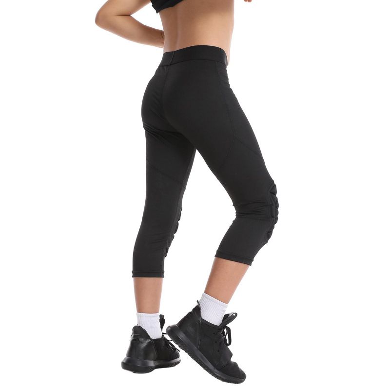 무릎 패드가있는 청소년 소년 카프리 바지 농구 배구 축 - Volleyball Knee Pad 리뷰 및 가격