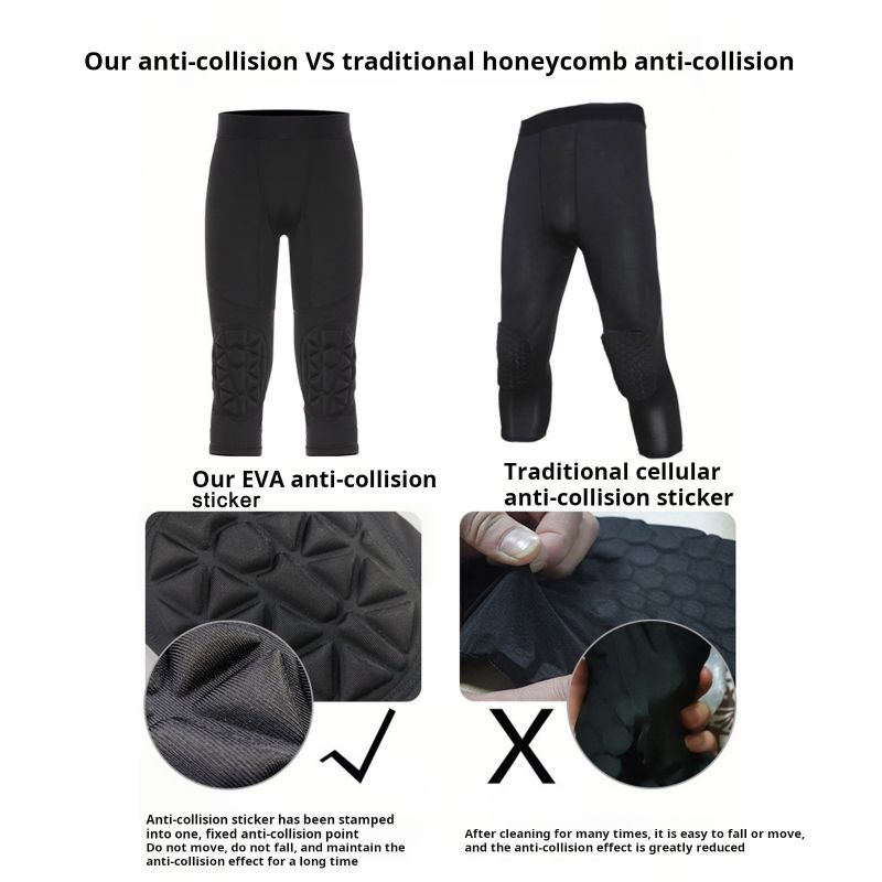무릎 패드가있는 청소년 소년 카프리 바지 농구 배구 축 - Volleyball Knee Pad 리뷰 및 가격