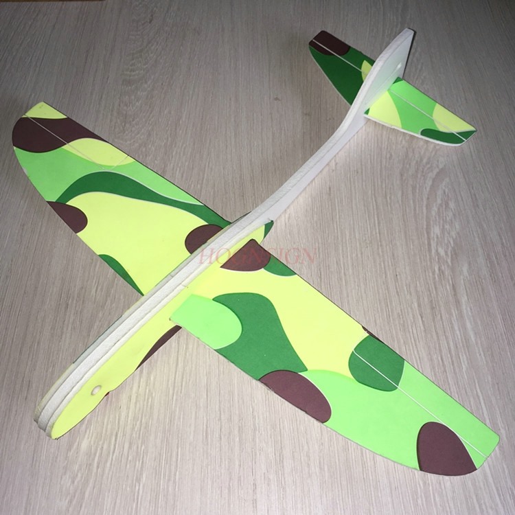 고무 밴드 방출 항공기 손 던지기 거품 글라이더 모델  - Sports Equipment In School 리뷰 및 가격
