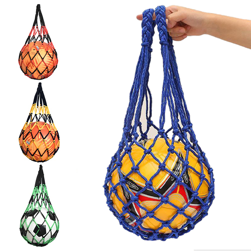 축구 그물 가방 나일론 굵은 보관 가방, 싱글 볼 휴대 - Sports Equipment Volleyball 리뷰 및 가격