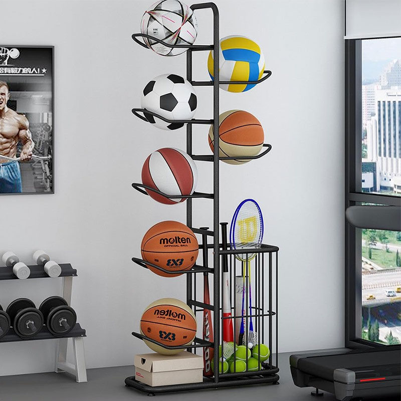 스포츠 공 보관 랙 농구 배드민턴 배구 독립형 스포츠  - Sports Equipment Holder 리뷰 및 가격