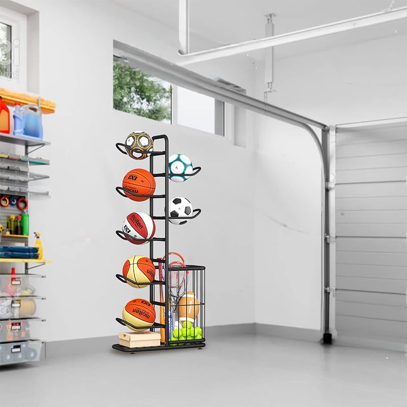 스포츠 공 보관 랙 농구 배드민턴 배구 독립형 스포츠  - Sports Equipment Holder 리뷰 및 가격