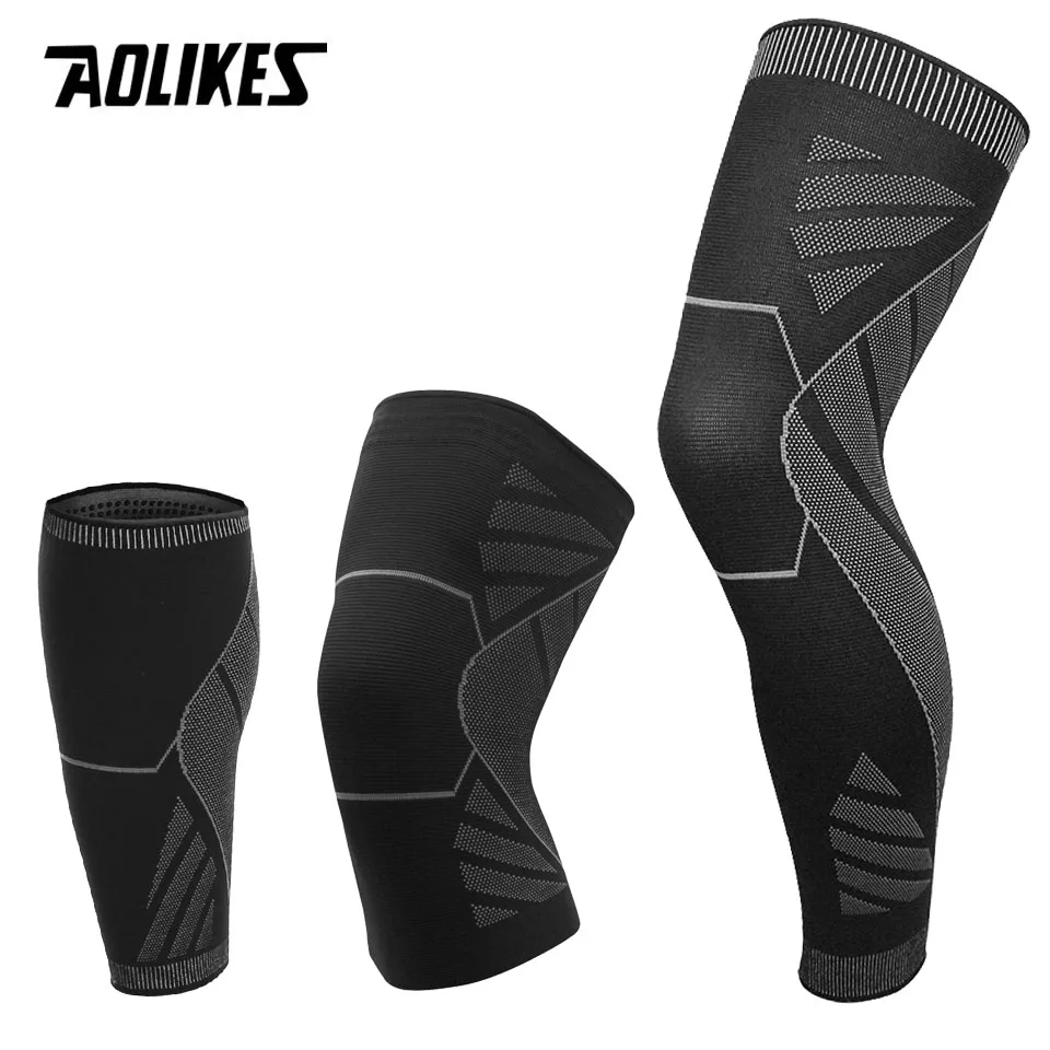 AOLIKES 1PCS 스포츠 압축 무릎 받침대 탄성  - Sports Equipment Volleyball 리뷰 및 가격