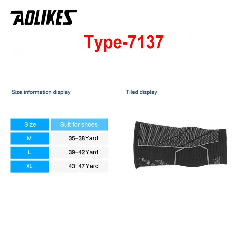 AOLIKES 1PCS 스포츠 압축 무릎 받침대 탄성  - Sports Equipment Volleyball 리뷰 및 가격