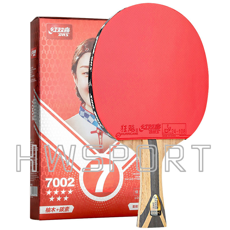 기존 DHS 7 스타 탁구 라켓 공격적인 8 스타 9  - Badminton Racket Carbon 리뷰 및 가격